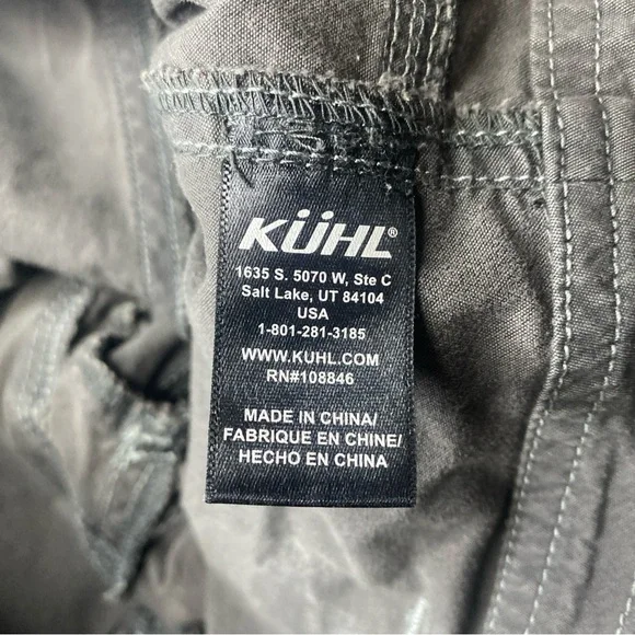 Kuhl Women's Cargo Shorts Size 8 Hiking Trail Outdoor Utility Adventure - Picture 4 of 4